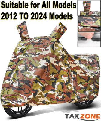 OliverX Waterproof Two Wheeler Cover for Royal Enfield(Classic Chrome, Multicolor)