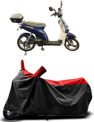 MMSSTAR Waterproof Two Wheeler Cover for Hero(E Lite, Red)