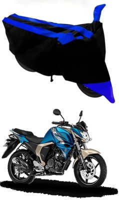 Genipap Two Wheeler Cover for Yamaha(FZ-FI, Blue, Black)