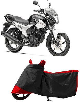 GROFATIK Two Wheeler Cover for Yamaha(SZ R, Red)