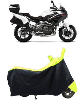 Coxtor Waterproof Two Wheeler Cover for Benelli(TNT 600 GT, Yellow)
