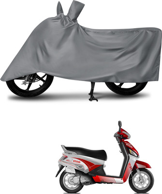 aosis Two Wheeler Cover for Mahindra(Gusto Electric, Grey)