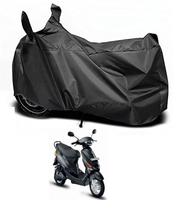 Auto Hub Waterproof Two Wheeler Cover for Hero(E Sprint, Black)