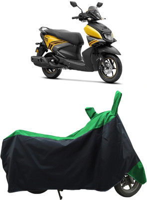 Coxtor Waterproof Two Wheeler Cover for Yamaha(Ray-ZR 125FI BS6, Green)