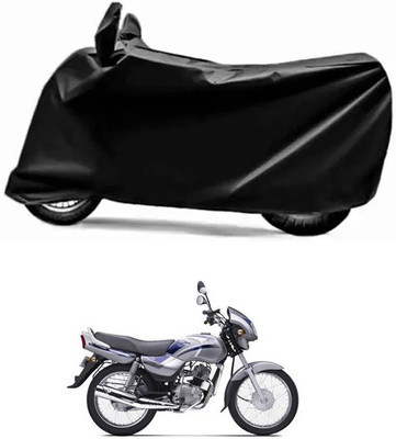 E-Shoppe Waterproof Two Wheeler Cover for TVS(Victor Edge, Black)