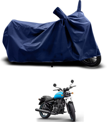 PAGORA Waterproof Two Wheeler Cover for Royal Enfield(Thunderbird 500, Blue)