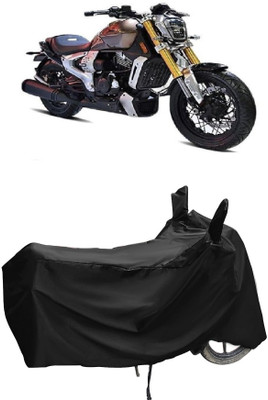 Autoprime Two Wheeler Cover for TVS(Zeppelin, Black)
