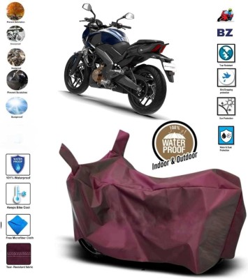 AutoGalaxy Waterproof Two Wheeler Cover for Bajaj(Dominar 400, Maroon)