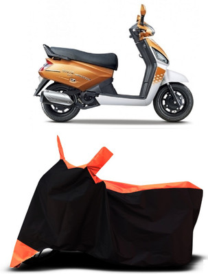 VESMEI Two Wheeler Cover for Mahindra(Gusto 125 BS6, Orange)