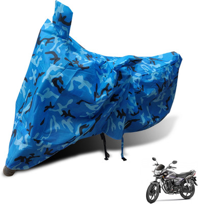 Euro Care Waterproof Two Wheeler Cover for Honda(CB Shine, Blue)