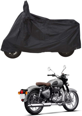 CODOKI Waterproof Two Wheeler Cover for Royal Enfield(Classic Gunmetal, Black)