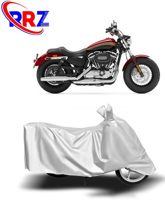 RRZ Waterproof Two Wheeler Cover for Harley Davidson(1200 Custom, White)