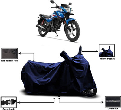 AASHTIK MART Two Wheeler Cover for Honda(SP 125, Blue)