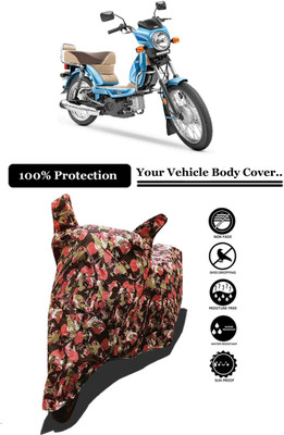 Amexride Two Wheeler Cover for TVS(Heavy Duty BS6, Multicolor)