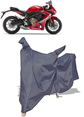 Amexride Two Wheeler Cover for Honda(CBR650R, Grey)