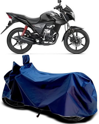 AASHTIK MART Two Wheeler Cover for Honda(CB Twister, Blue)