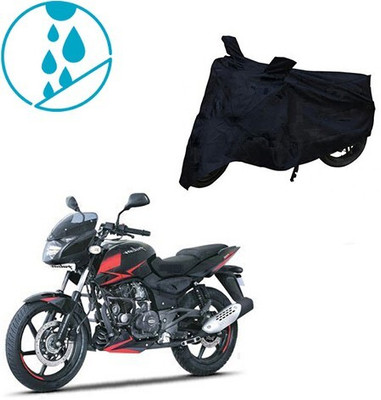 MMSSTAR Waterproof Two Wheeler Cover for Bajaj(Pulsar 180 DTS-i, Black)