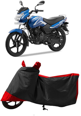 GROFATIK Two Wheeler Cover for TVS(Sport KS BS6, Red)