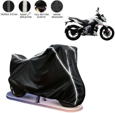AutoGalaxy Waterproof Two Wheeler Cover for Bajaj(Pulsar AS 150, Black, White)