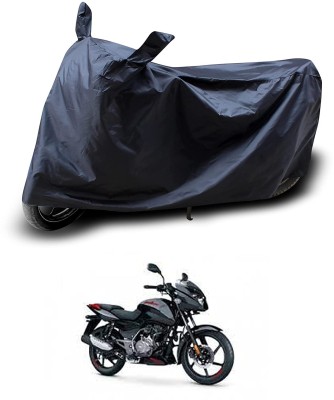 KEDIT Two Wheeler Cover for Bajaj(Pulsar 125 Neon, Black)