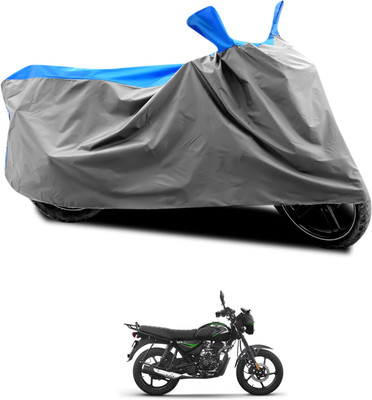 CODOKI Waterproof Two Wheeler Cover for Bajaj(CT 125X, Grey, Blue)