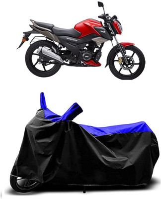 VESMEI Two Wheeler Cover for TVS(RED 125 BS6, Blue)