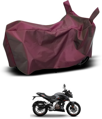 PAGORA Waterproof Two Wheeler Cover for Bajaj(Pulsar 180NS, Maroon)