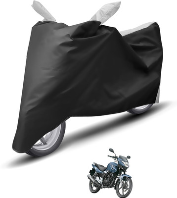 Caronix Waterproof Two Wheeler Cover for Suzuki(GS 150R, Silver)