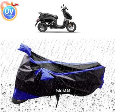 MMSSTAR Waterproof Two Wheeler Cover for Bajaj(Pulsar NS-160 BS6, Blue, Black)