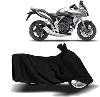 MWBB Waterproof Two Wheeler Cover for Honda(CBF 1000, Black)