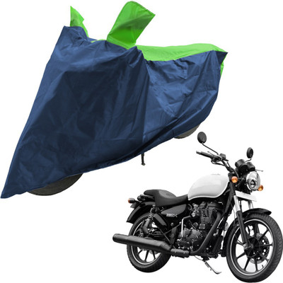 RiderShine Two Wheeler Cover for Royal Enfield(Thunderbird 350, Blue, Green)