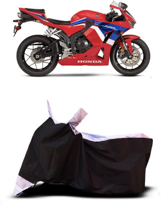 VESMEI Two Wheeler Cover for Honda(CBR 600 RR, White)