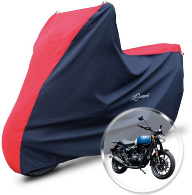 Neodrift Two Wheeler Cover for Royal Enfield(Hunter 350, Red, Black)