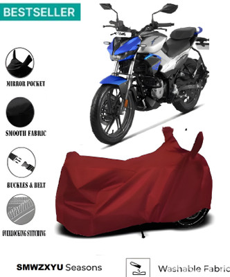 SK AUTO Waterproof Two Wheeler Cover for Hero(Xtreme 160 R, Maroon)