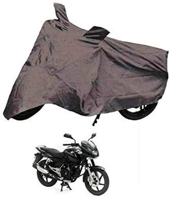 B R Enterprisez Waterproof Two Wheeler Cover for Bajaj(Pulsar 150, Grey)
