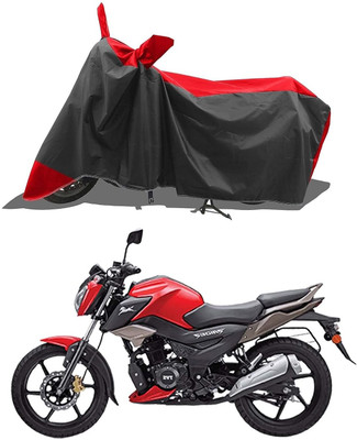 KEDIT Two Wheeler Cover for Universal For Bike(Raider, Red, Black)