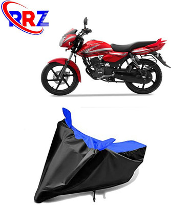 RRZ Waterproof Two Wheeler Cover for TVS(Pheonix, Black, Blue)
