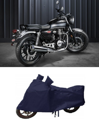 Mdstar Waterproof Two Wheeler Cover for Honda(Hness CB350, Blue)