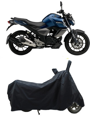 Coxtor Waterproof Two Wheeler Cover for Yamaha(FZ S FI New, Black)