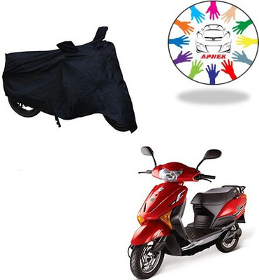 MMSSTAR Waterproof Two Wheeler Cover for Honda(Passion Plus, Black)