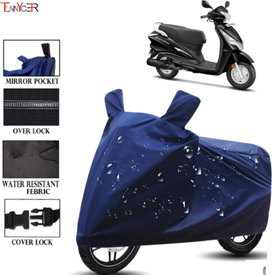 TENNYCER Waterproof Two Wheeler Cover for Hero(Destini 125, Blue)