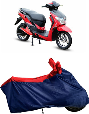 rakku Waterproof Two Wheeler Cover for Hero(Electric Dash, Blue, Red)