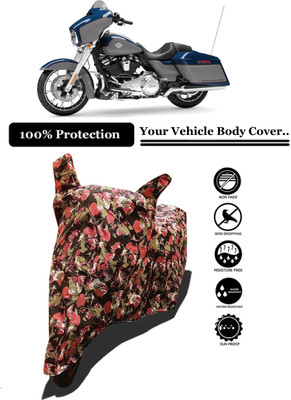 Amexride Two Wheeler Cover for Harley Davidson(Street Glide Special, Multicolor)