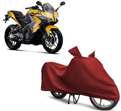 EGAL Two Wheeler Cover for Bajaj(Pulsar SS400 BS6, Maroon)