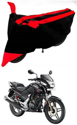 DeepShakshi AUTOMOTIVE Waterproof Two Wheeler Cover for Hero(CBZ, Red, Black)