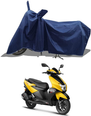 KEDIT Two Wheeler Cover for TVS(Ntorq 125, Blue)