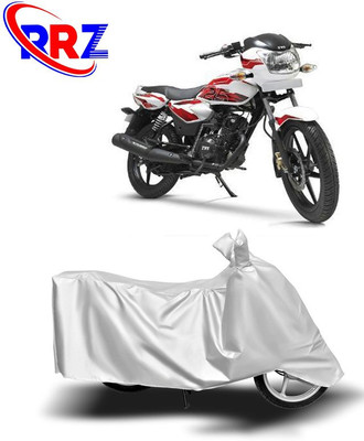 RRZ Waterproof Two Wheeler Cover for TVS(Phoenix 125, White)