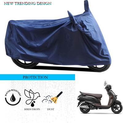 ANTHUB Waterproof Two Wheeler Cover for Suzuki(New Access 125, Blue)
