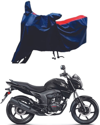 AUTOCAD Waterproof Two Wheeler Cover for Honda(Trigger, Red, Blue)