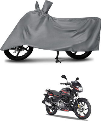 DeepShakshi AUTOMOTIVE Waterproof Two Wheeler Cover for Bajaj(Pulsar 125 Neon, Grey)